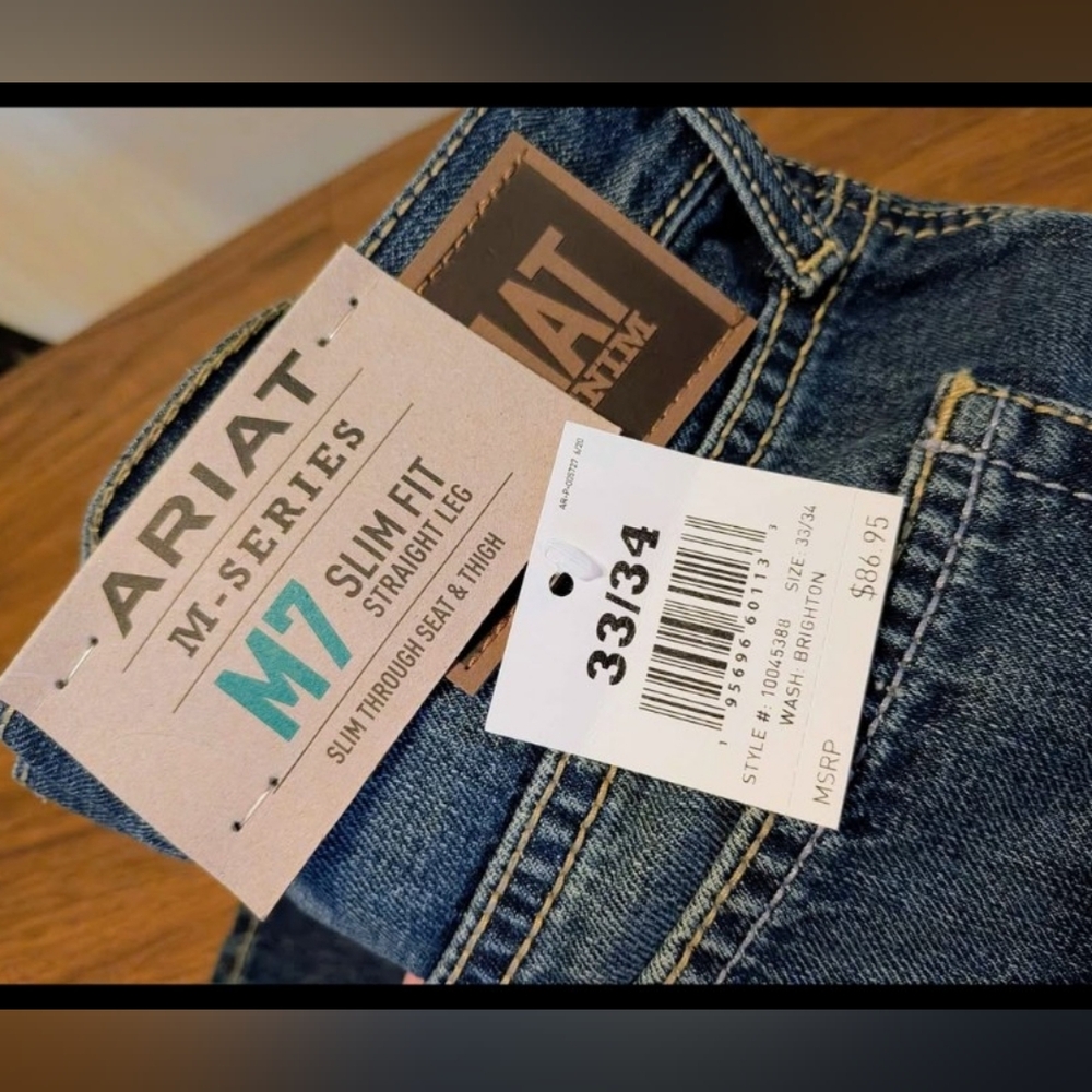 Ariat Men's Jeans 33 X 34 - Picture 3 of 6